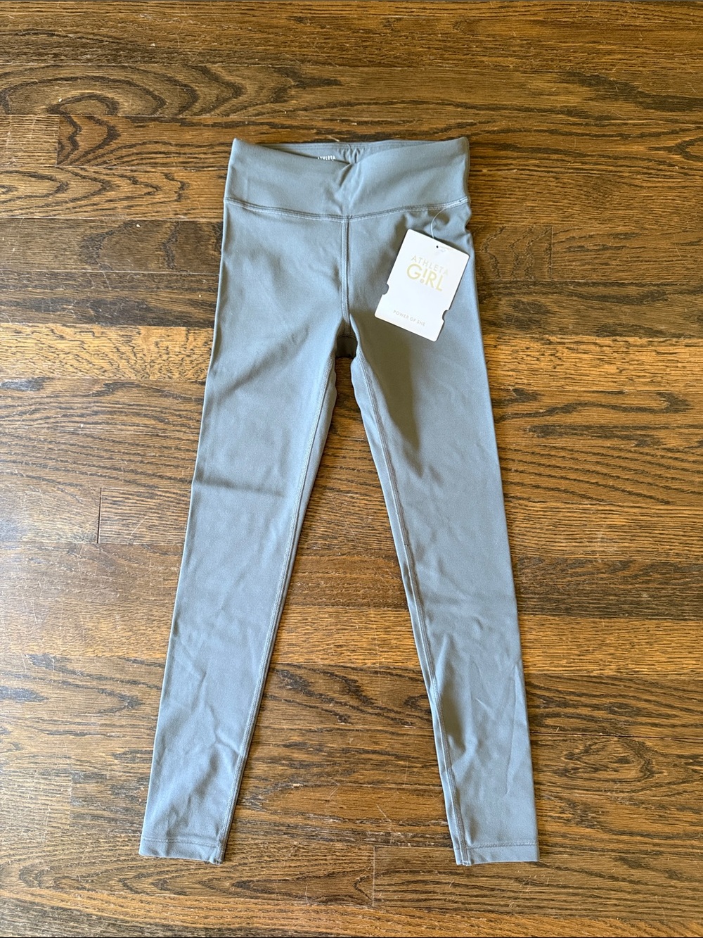 Athleta Girls' Grey High-Rise Chit Chat Tight